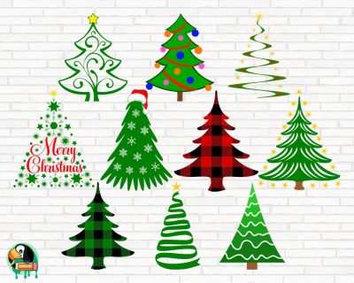 Christmas Tree SVG Bundle