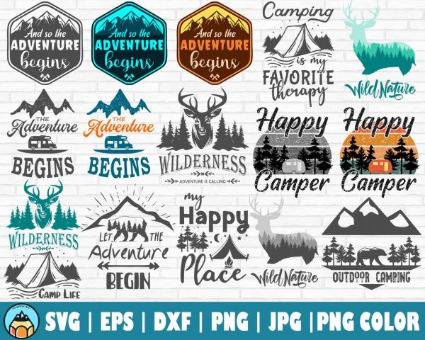 Camping SVG Bundle