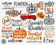 Fall SVG Bundle