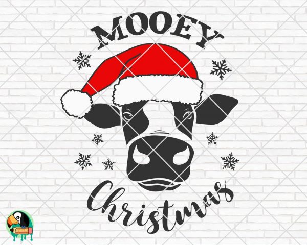 Mooey Christmas SVG