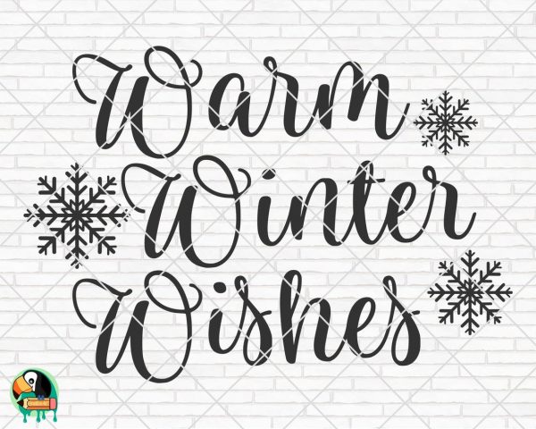 Warm Winter Wishes SVG