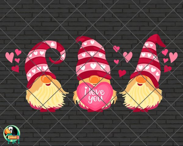 Three Gnomes SVG