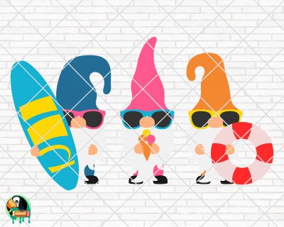 Beach Gnomes SVG