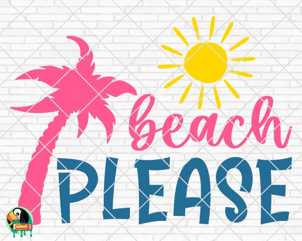 Beach Please SVG