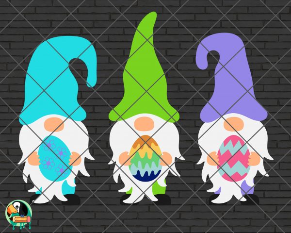 Easter Gnomes SVG