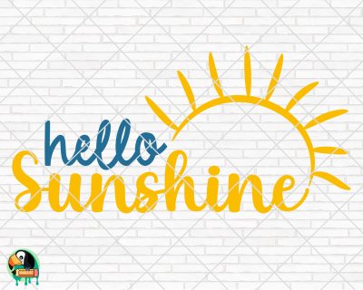 Hello Sunshine SVG