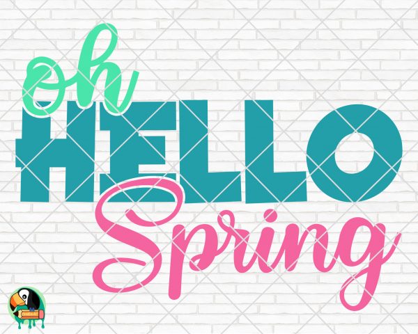 Oh Hello Spring SVG