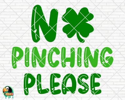 No Pinching Please SVG