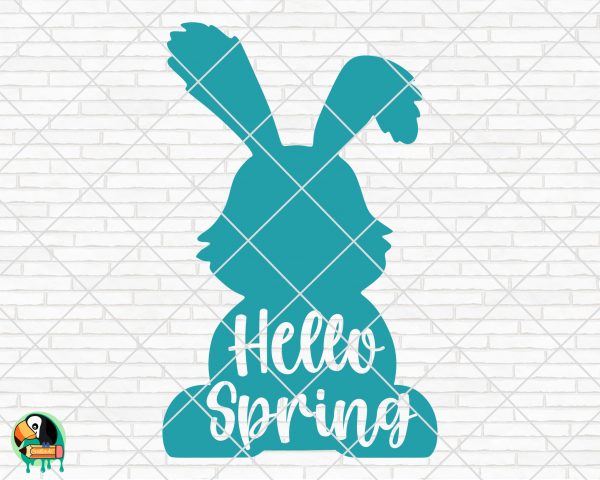 Spring Bunny SVG