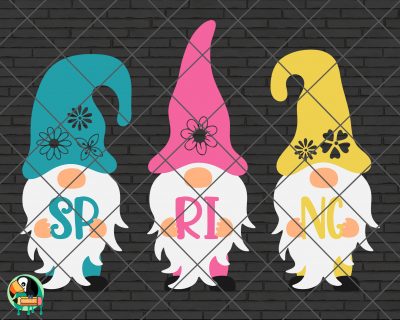 Spring Gnomes SVG