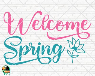 Welcome Spring SVG