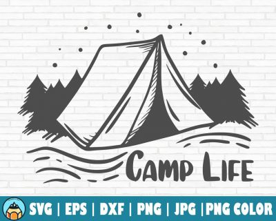 Camp Life SVG