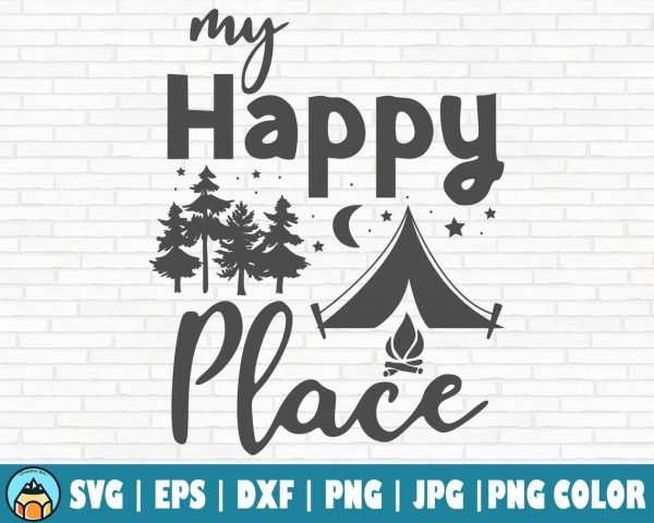My Happy Place SVG