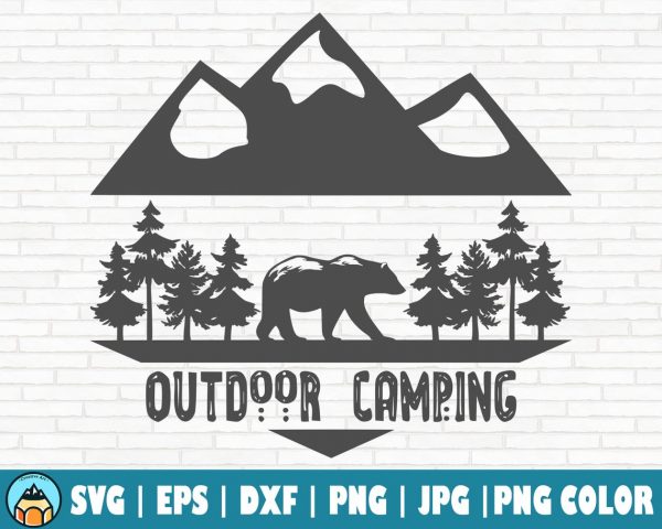 Outdoor Camping SVG