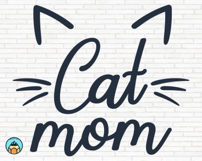 Cat Mom SVG