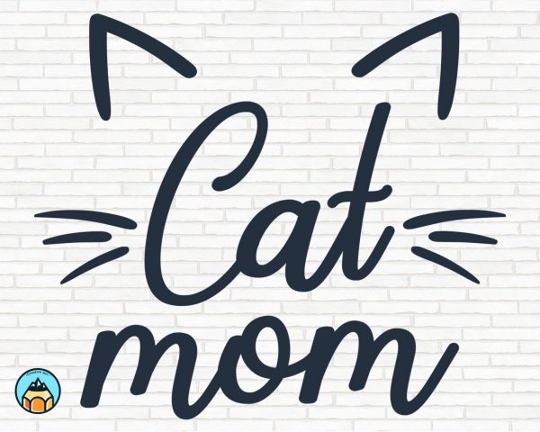 Cat Mom SVG