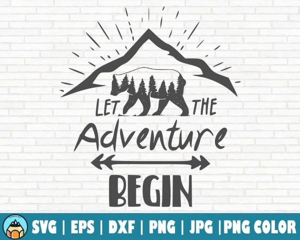 Let The Adventure Begin SVG