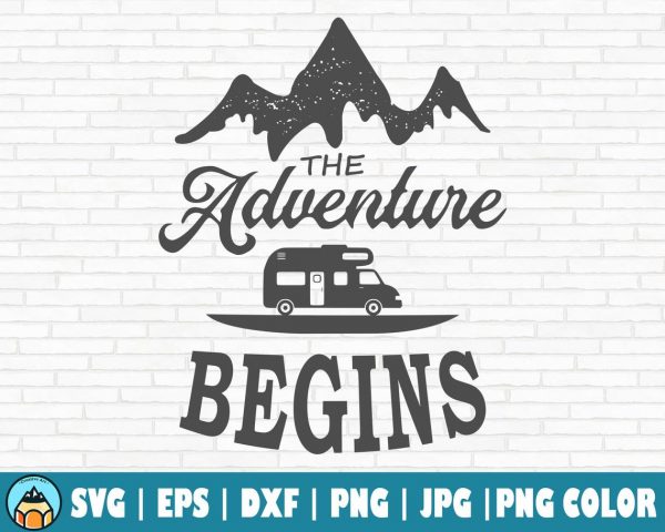 The Adventure Begins SVG