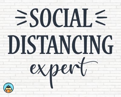 Social Distancing Expert SVG