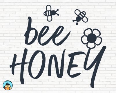 Bee Honey SVG