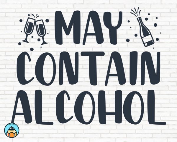 May Contain Alcohol SVG