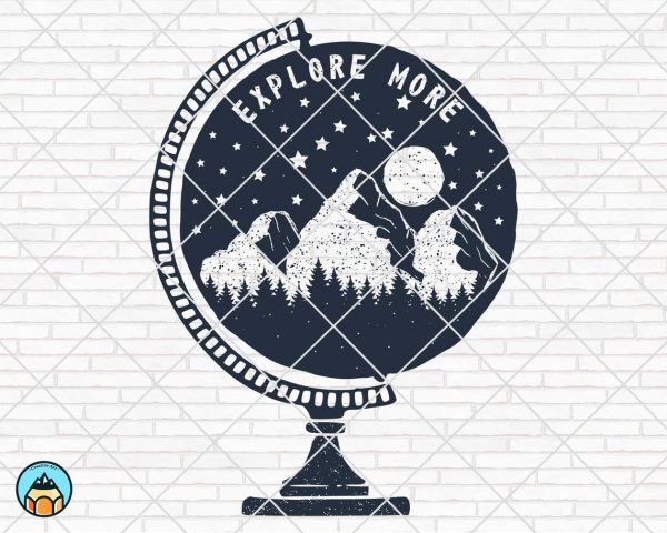 Explore More Globe SVG