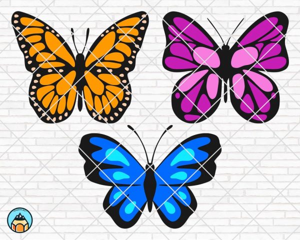 Monarch Butterfly Bundle SVG