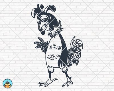 Crazy Chicken SVG