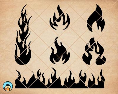 Fire Flames SVG