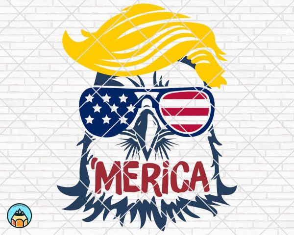 Merica SVG, Trump Eagle SVG