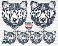 Bear Family SVG Bundle