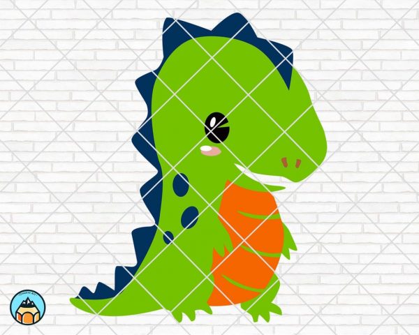 Cute T-Rex Dinosaur SVG