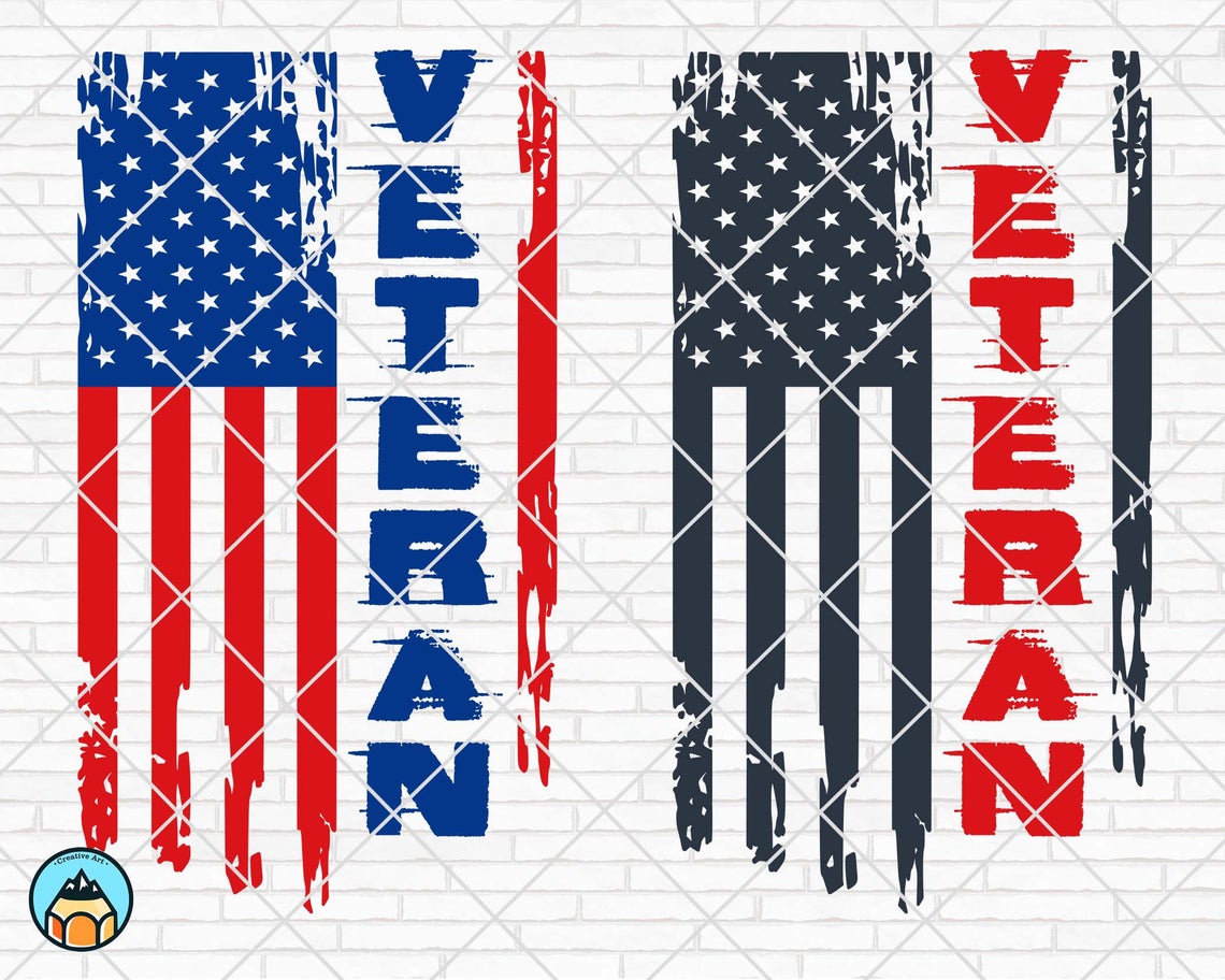 Veteran USA Flag SVG | HotSVG.com