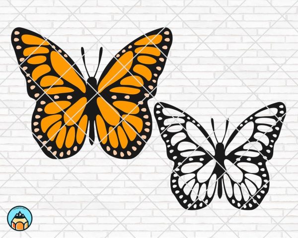 Monarch Butterfly SVG