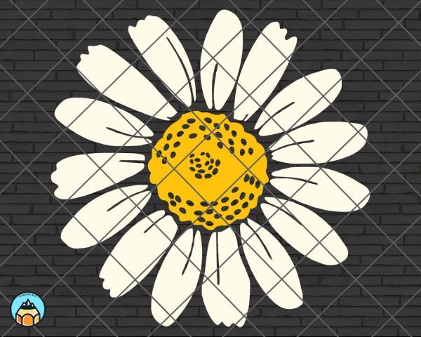 Daisy Flower SVG