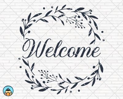Welcome Sign SVG