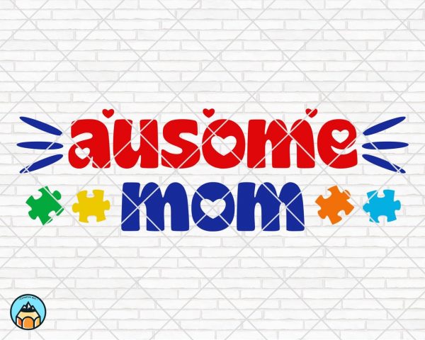 Ausome Mom SVG