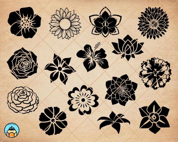 Flowers Bundle SVG