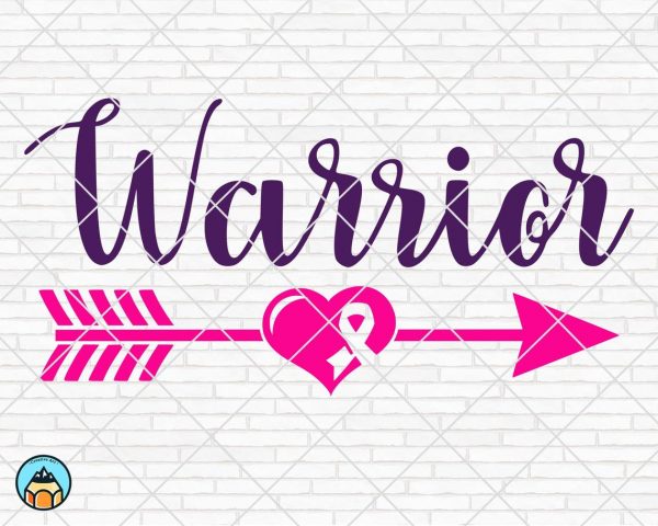 Warrior Cancer SVG