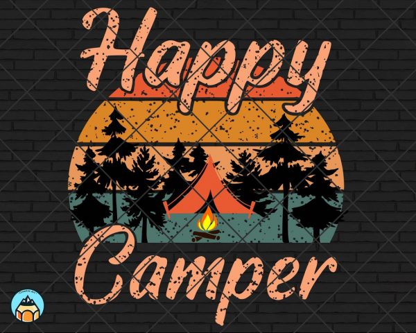 Happy Camper SVG