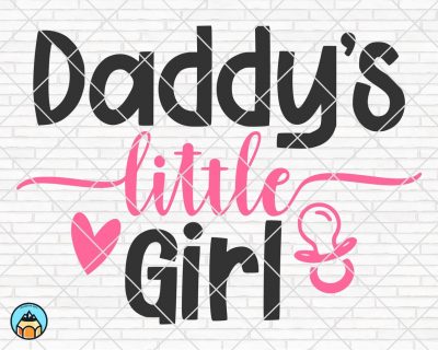 Daddy’s Little Girl SVG