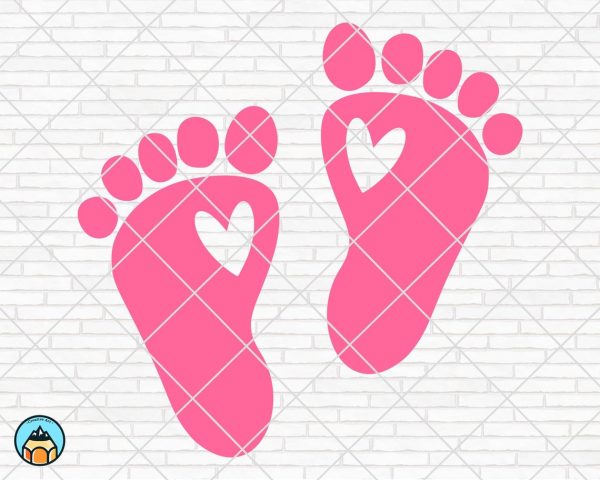 Baby Feet SVG