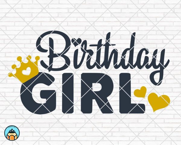 Birthday Girl SVG