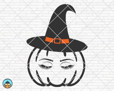 Pumpkin Girl SVG, Halloween SVG