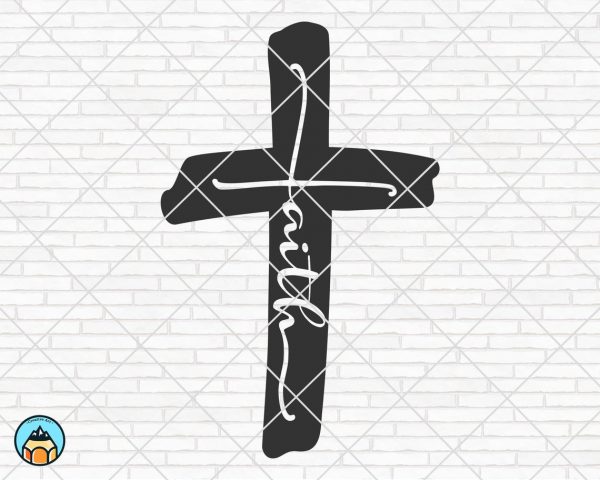 Faith Cross SVG