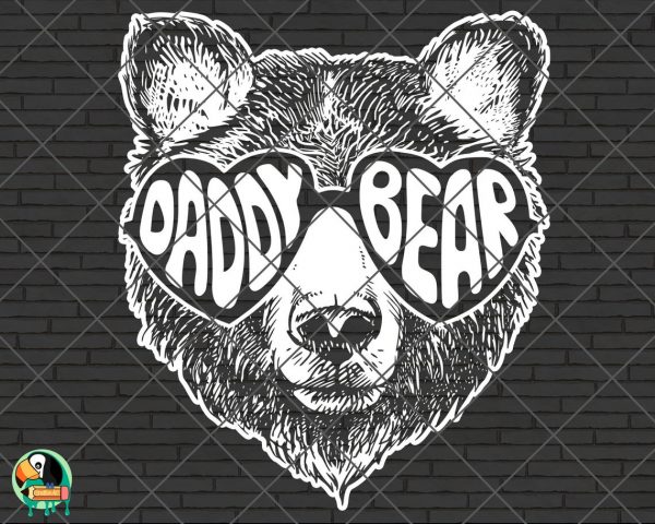 Daddy Bear SVG