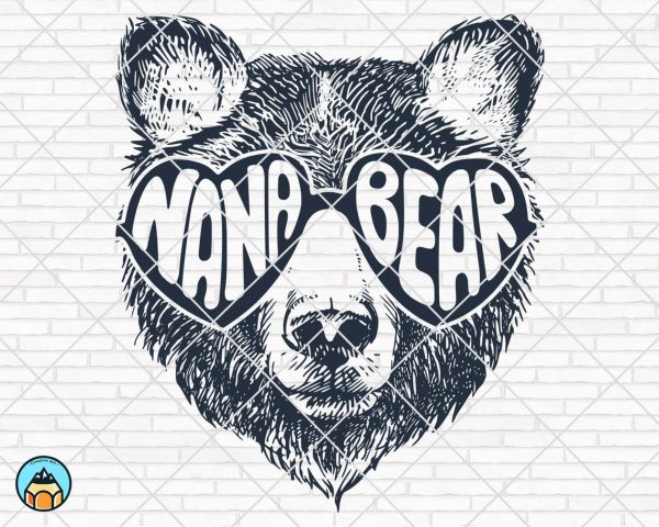 Nana Bear SVG