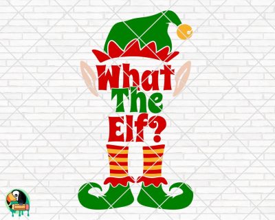 What The Elf Christmas SVG