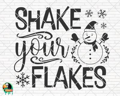 Shake Your Flakes SVG