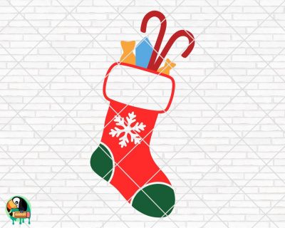 Christmas Sock SVG